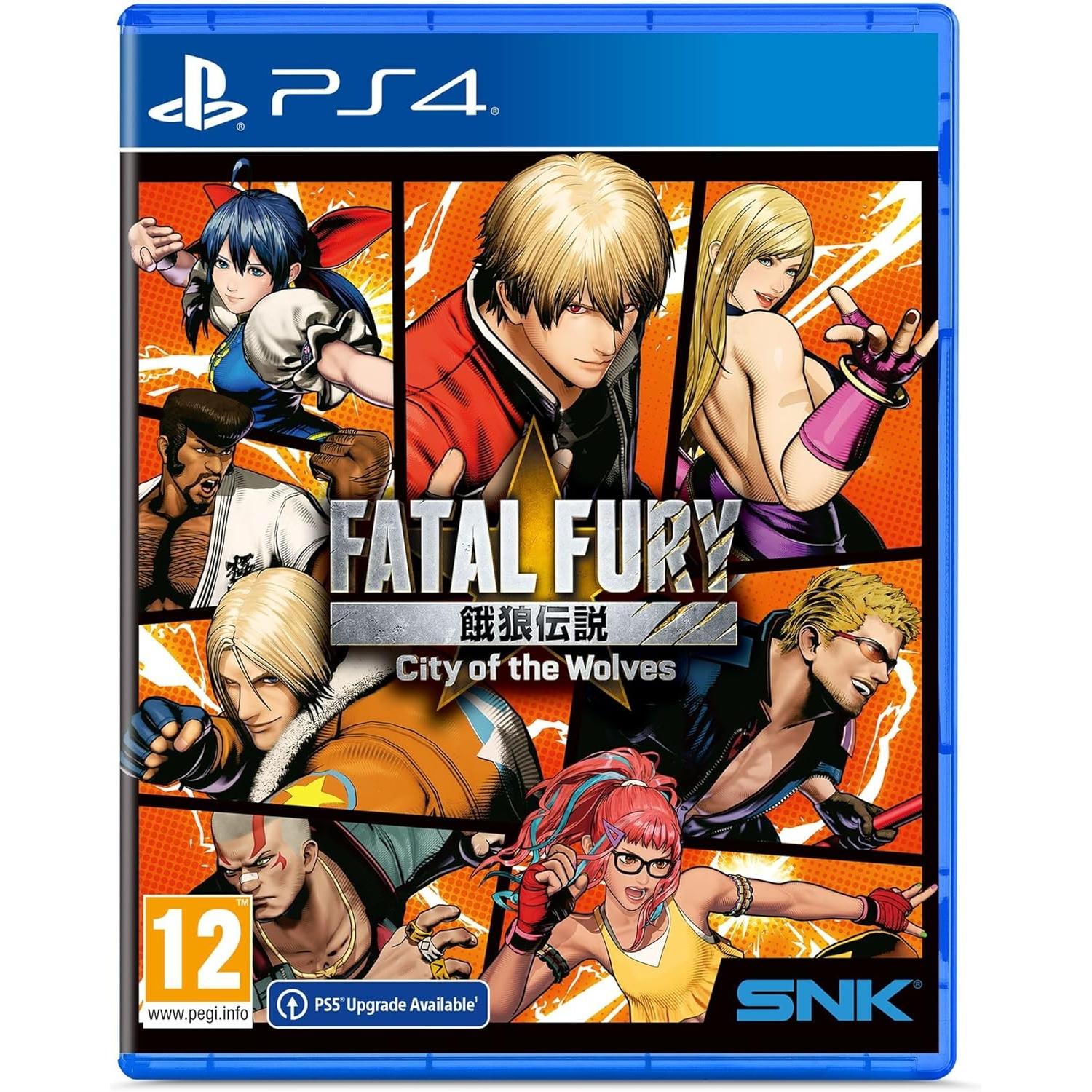 FATAL FURY: CITY OF THE WOLVES SPECIAL EDITION Juego Fisico para Consola Sony PlayStation 4 PS4