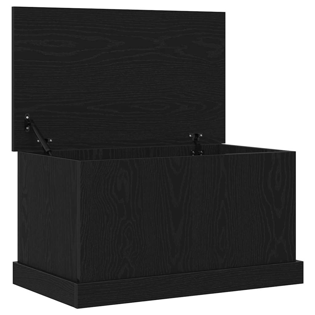 vidaXL Caja de almacenaje de madera de ingeniería 70x40x38 cm Multicolor