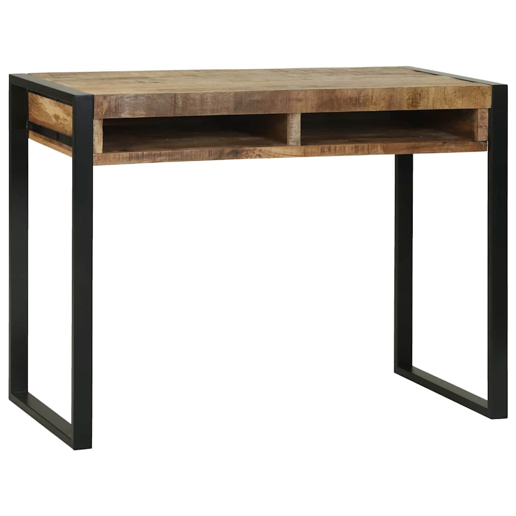 vidaXL Mesa Tocador Marrón 100 x 50 x 75 cm Madera maciza de Mango