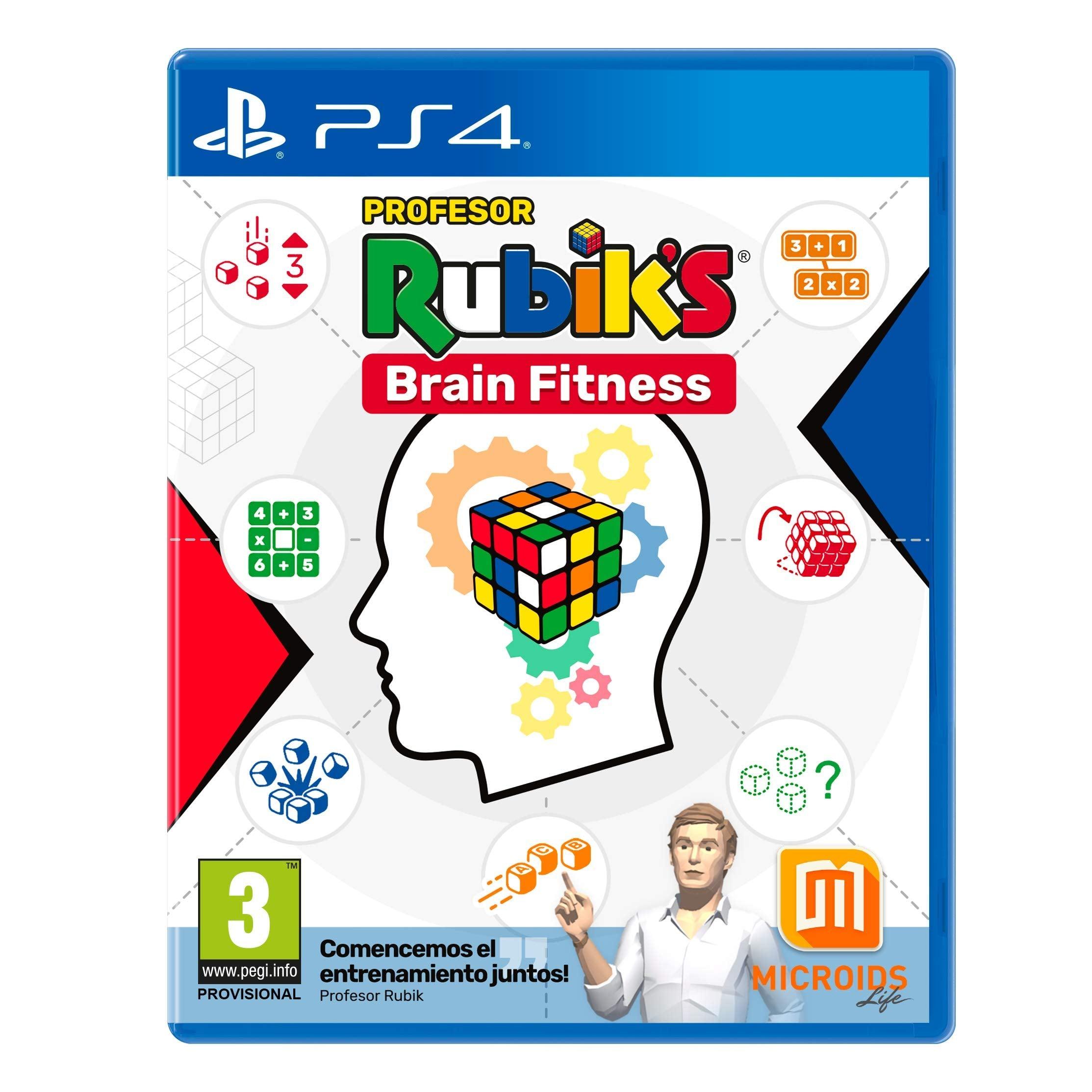 Professor Rubik'S Brain Fitness PS4 - [PAL ESP] - Nuevo