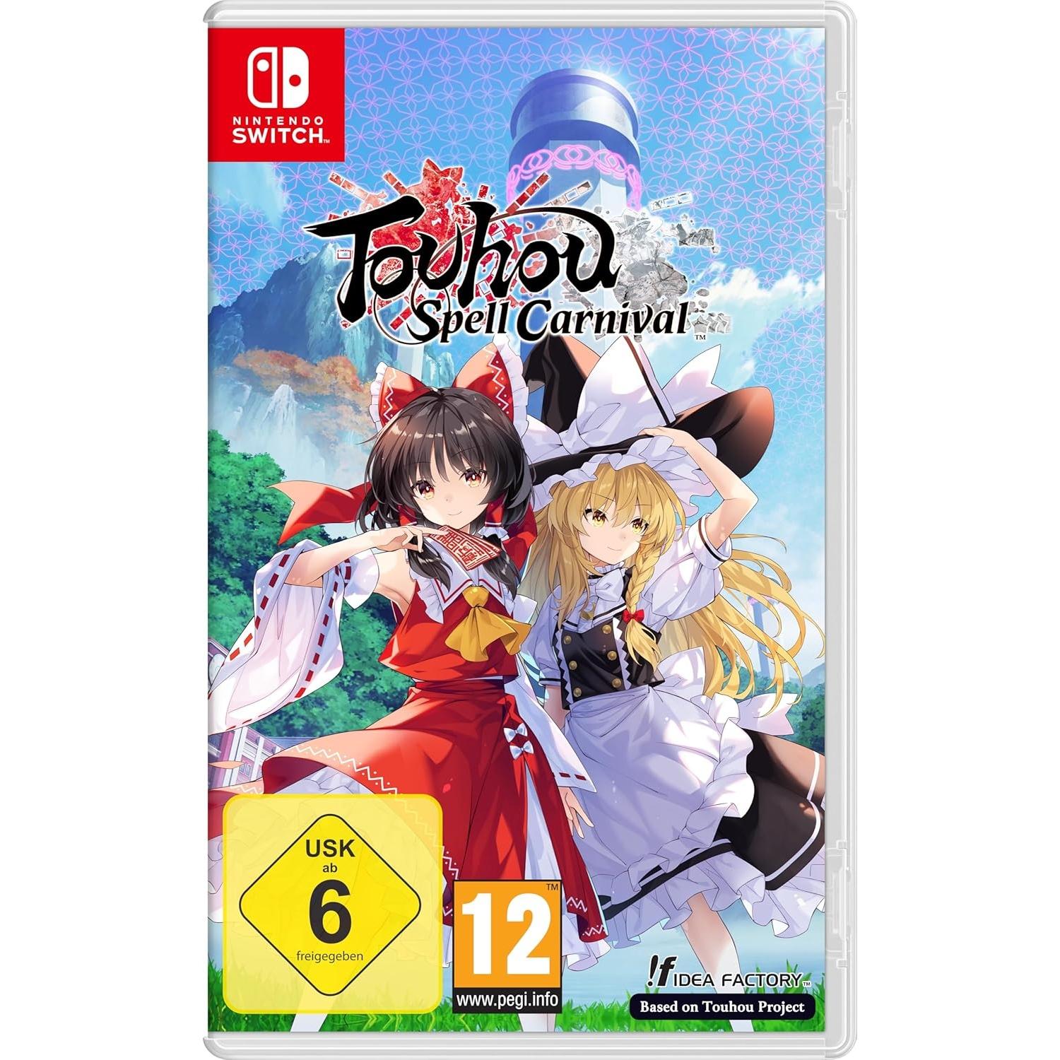Touhou Spell Carnival (Day 1 Edition) Juego Fisico para Consola Nintendo Switch [PAL ES]