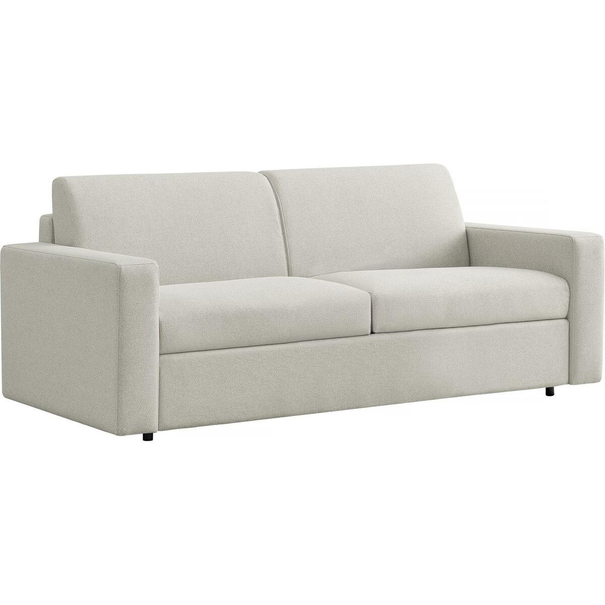Habitat y Jardin - Sofá convertible Express "Diana" de tela - Zona de descanso de 140 cm - 3 plazas - Beige