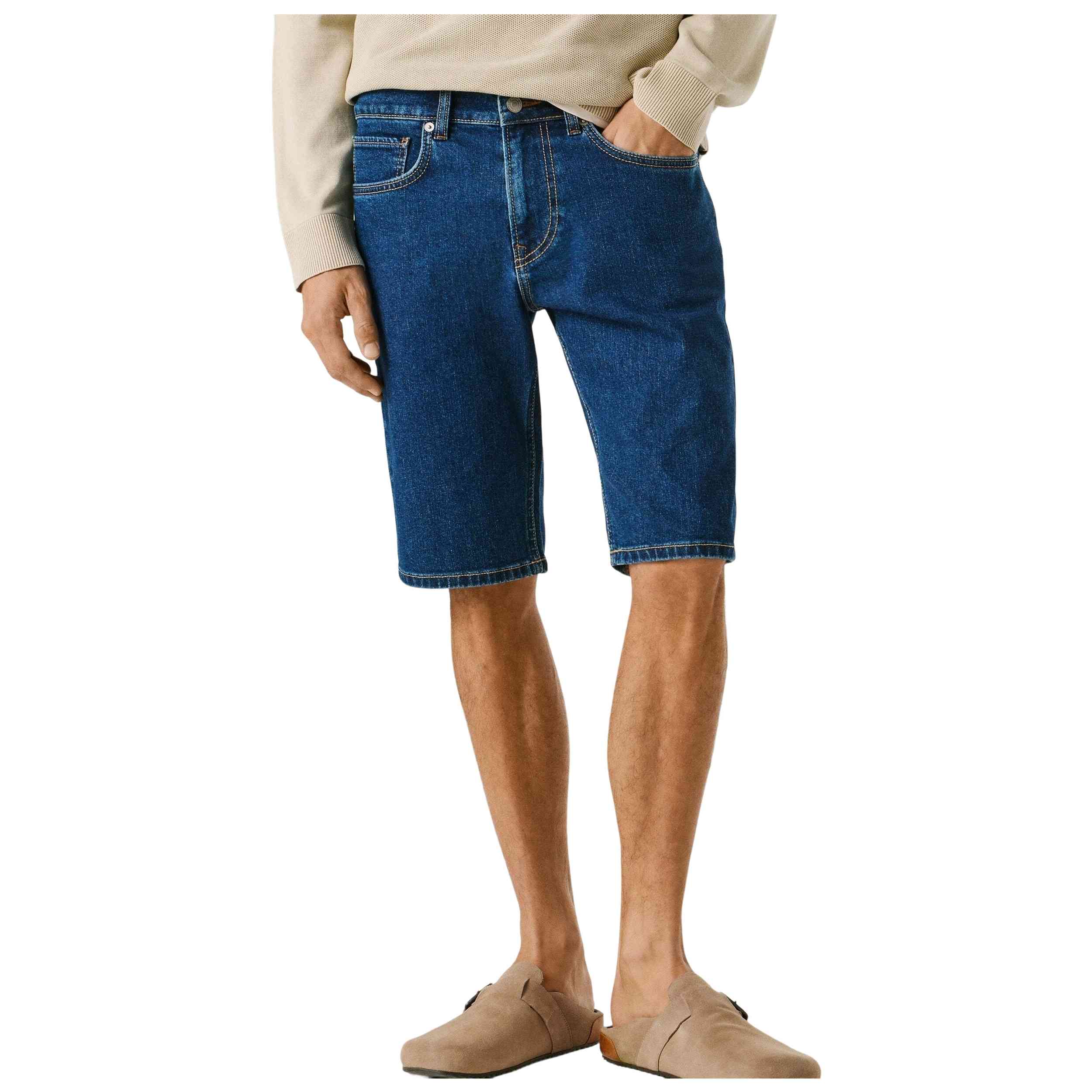 Bermudas Pepe Jeans modelo PM80000385CB-000 para Hombre en color Azul