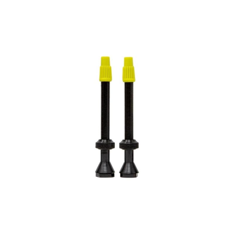 X-Sauce - Válvulas Presta para bicicleta X-SAUCE 2 VALVULAS PRESTA ALUMINIO 60MM TUBELESS, ideales para ruedas tubeless de ciclismo, fabricadas en aluminio ligero y resistente, 60 mm