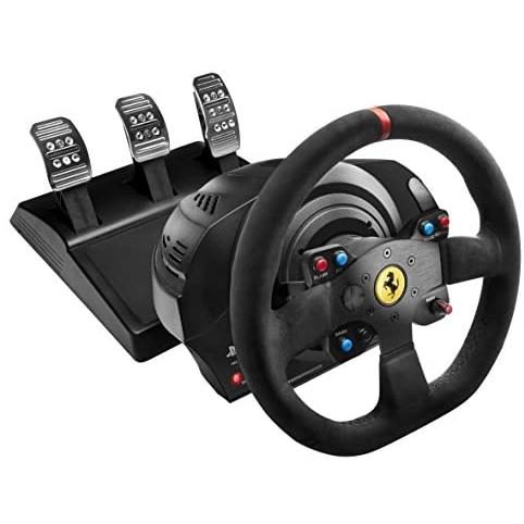 Thrustmaster T300 Ferrari Integral Alcantara - Volante Force Feedback para PS5 / PS4 / PC