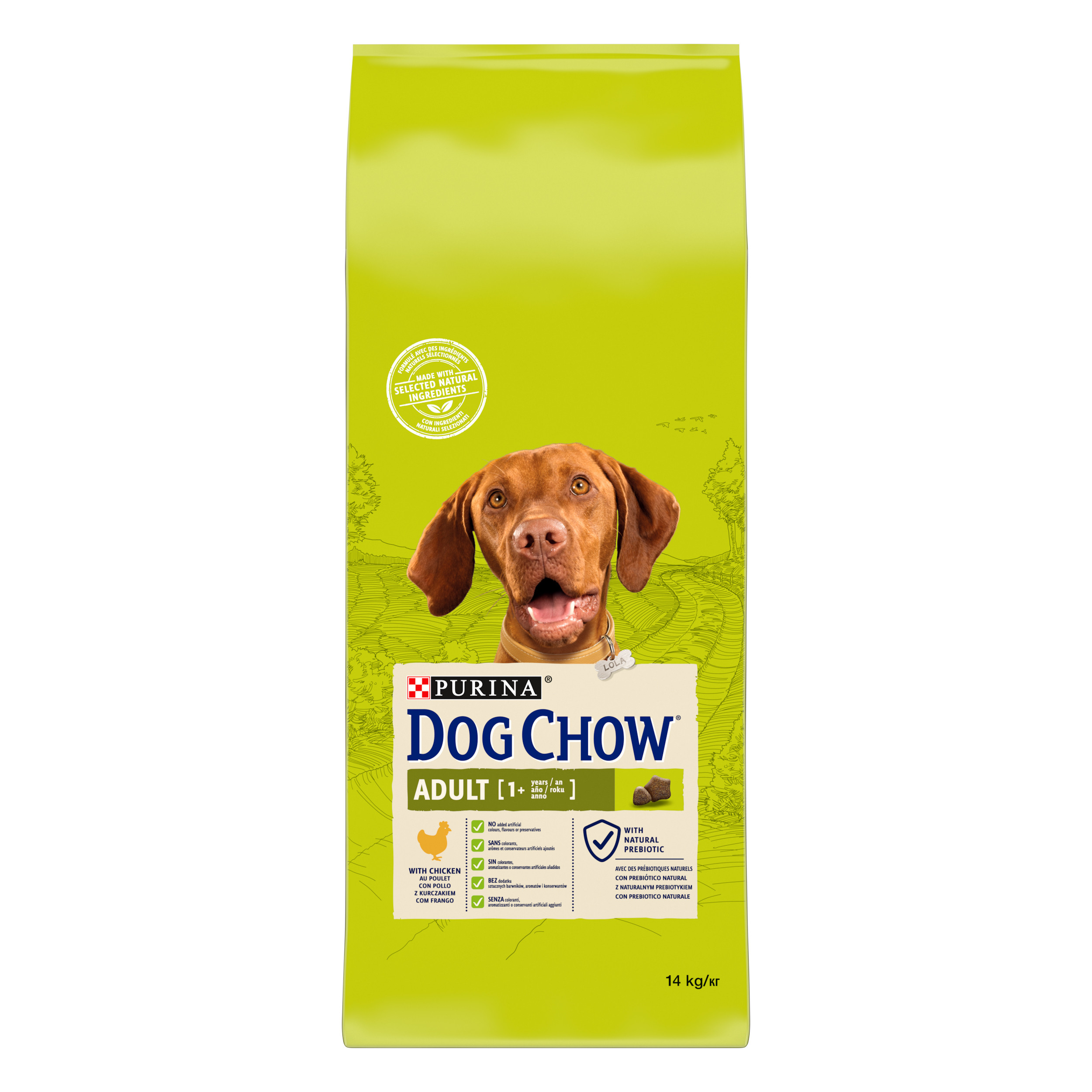 Dog Chow Adult Pollo Pienso para Perros  Pienso completo para perros adultos