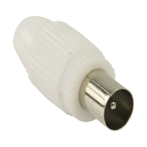 CABLEPELADO Conector CEI Macho Recto 7mm Blanco