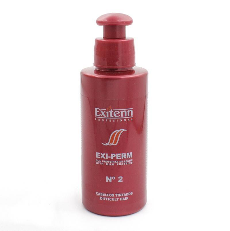 Exitenn - Exitenn exi-perm n.2 100 ml, permanente exi-perm con proteínas de leche. Belleza y cuidado de tu cabello y tu piel con Exitenn.