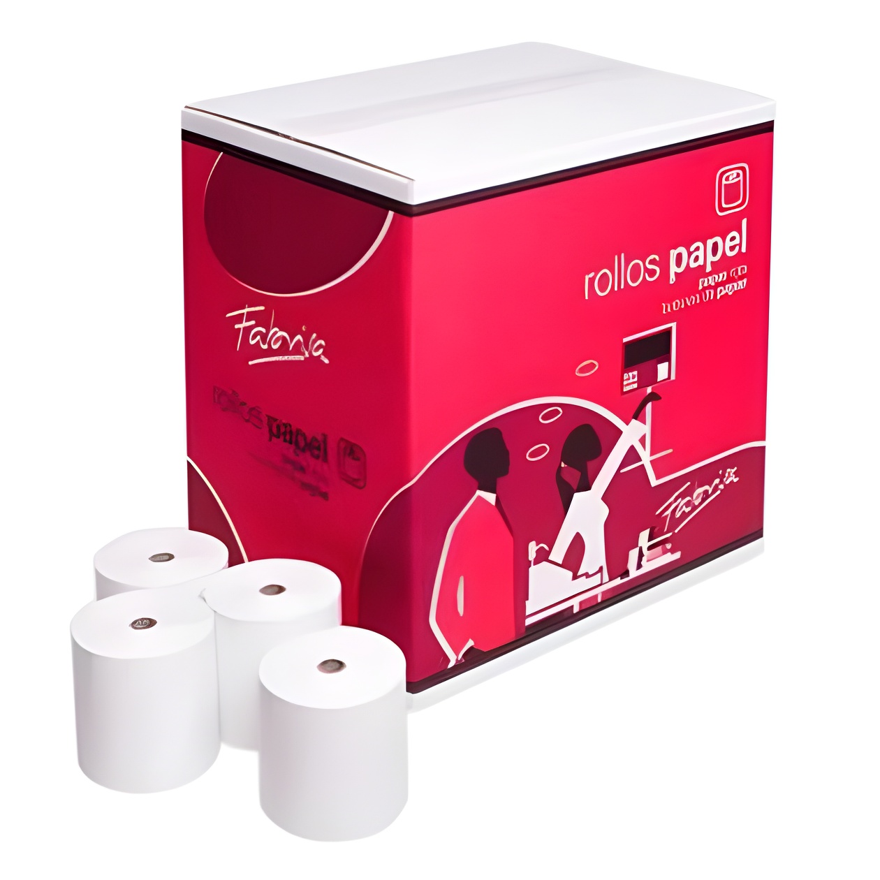 Fabrisa rollo térmico sin fenol 80x60x12mm -8u-