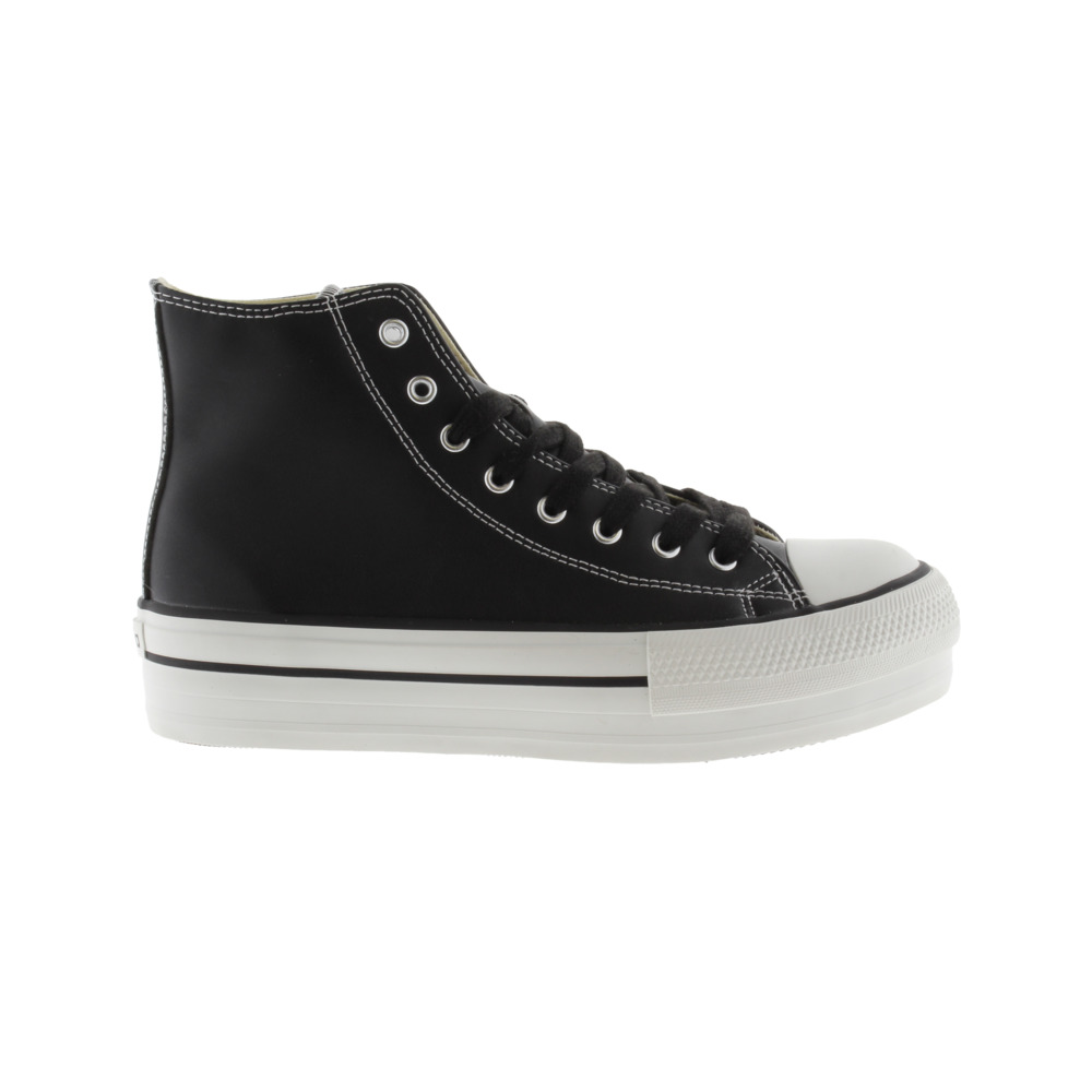 Victoria Tribu Zapatillas abotinadas de efecto piel con doble plataforma 1061107