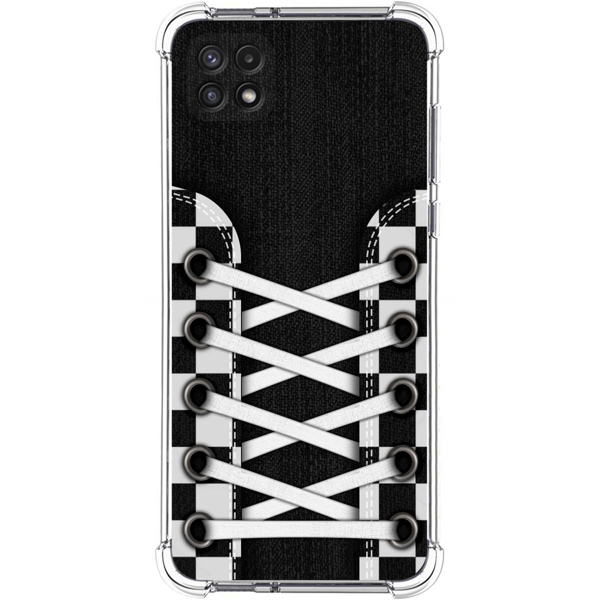 Funda Silicona Antigolpes para Samsung Galaxy A22 5G diseño Zapatillas 03 Dibujos