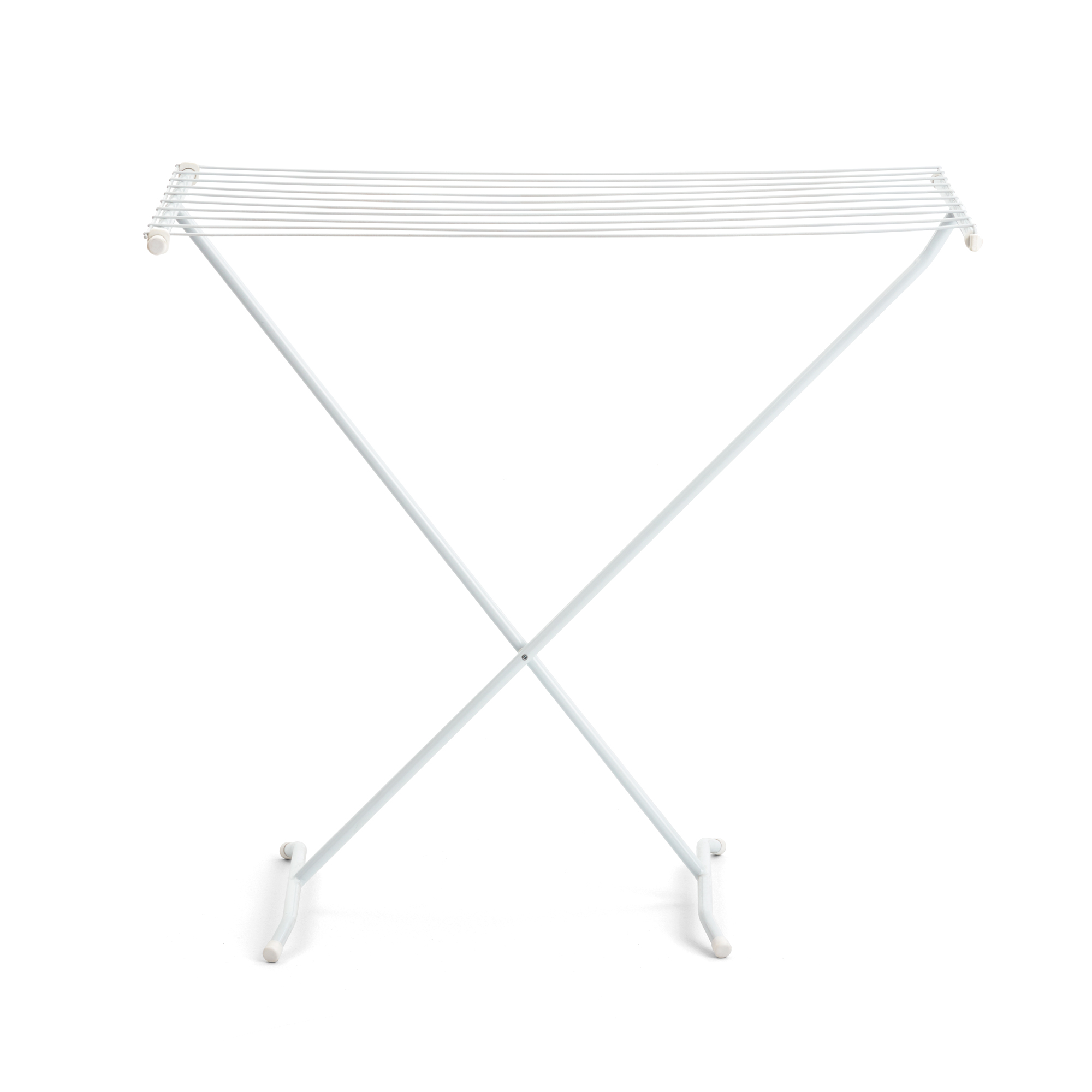 Rayen  Tendedero de acero  Superficie de tendido de 10 m  Tendedero plegable  Para interior y exterior