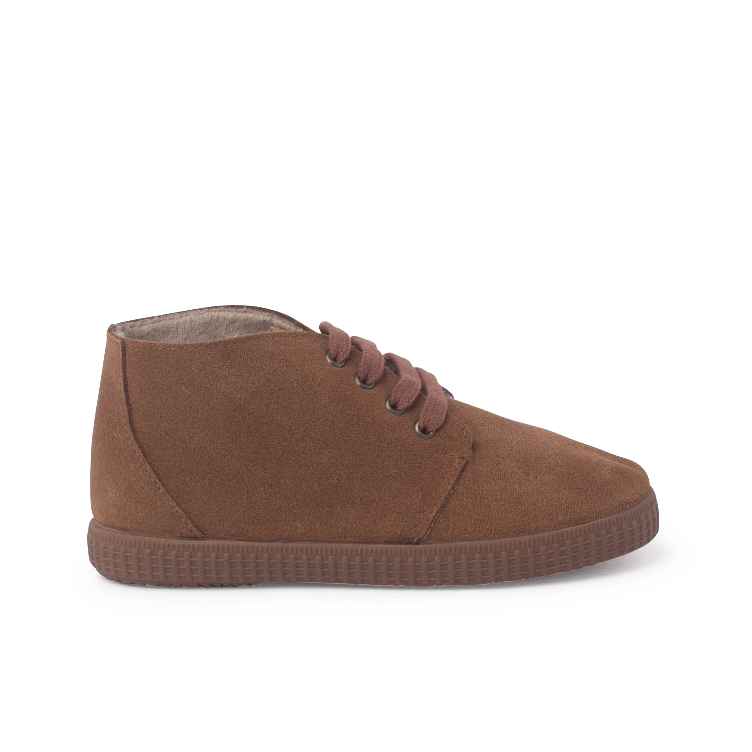 Pisamonas Botas De Pelo Interior Con Cordones