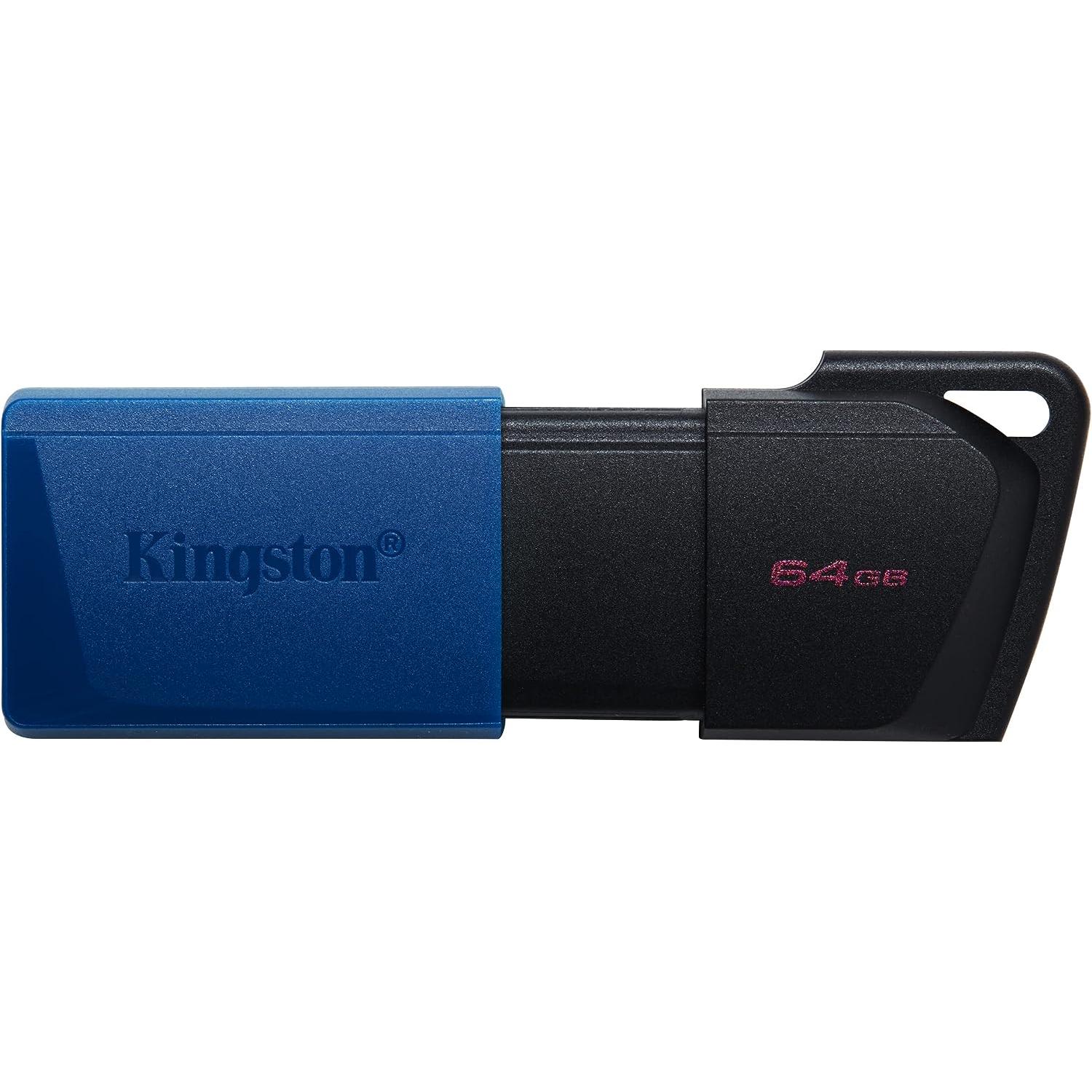 Kingston DataTraveler Exodia M Memoria flash (2 Piezas) USB 3.2 Gen 1 DTXM/64GB-2P- with Moving Cap