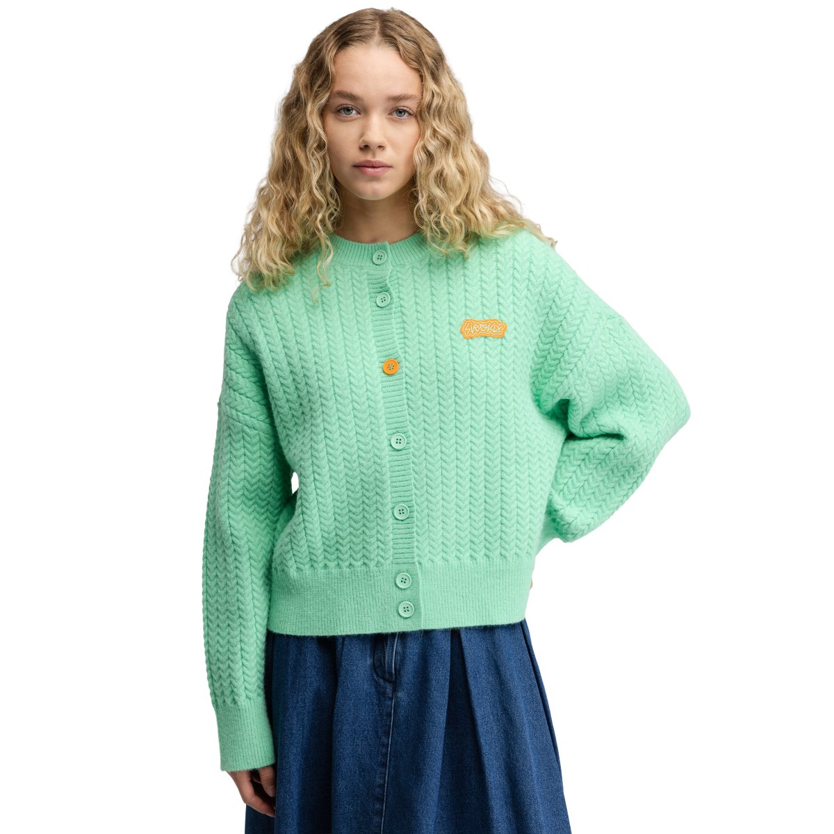 SIROKO - Chaqueta de punto cárdigan para Mujer Siroko Apollo-W Blue_