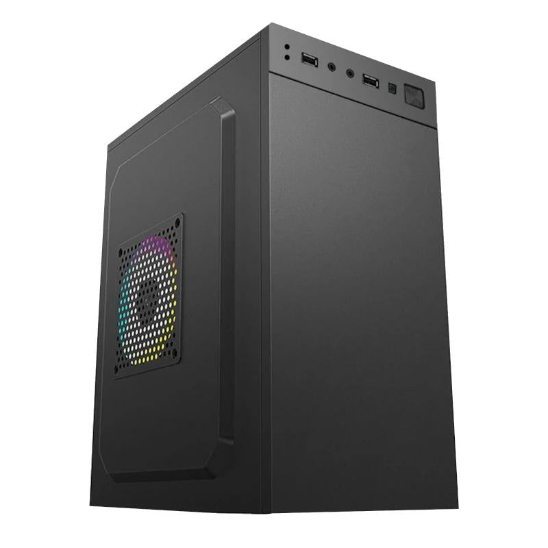 Torre PC Carcasa Approx APPC-201F Negra Micro-ATX/Mini-ITX Fuente 500W USB 3.0 Compacta
