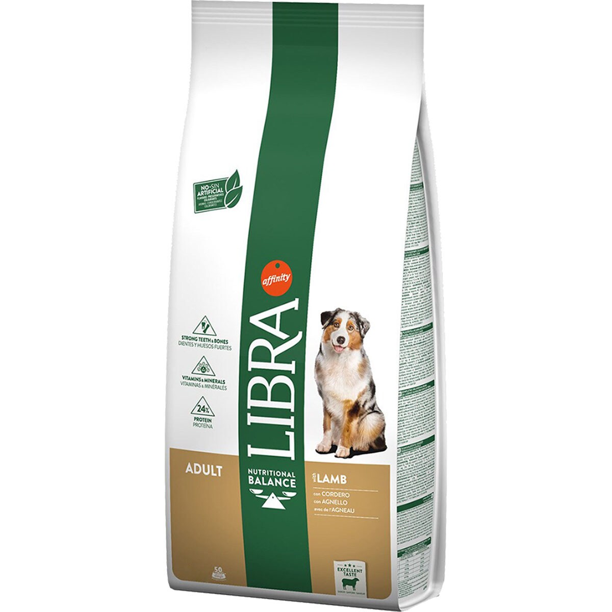 LIBRA dog adult lamb 14 kg - Pienso para perro