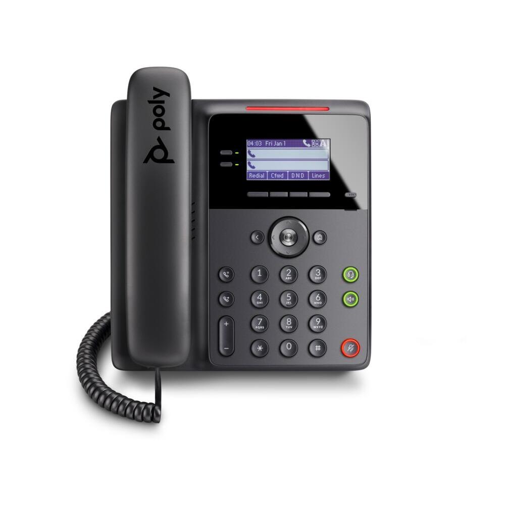 POLY Edge B30 teléfono IP Negro 4 líneas LCD