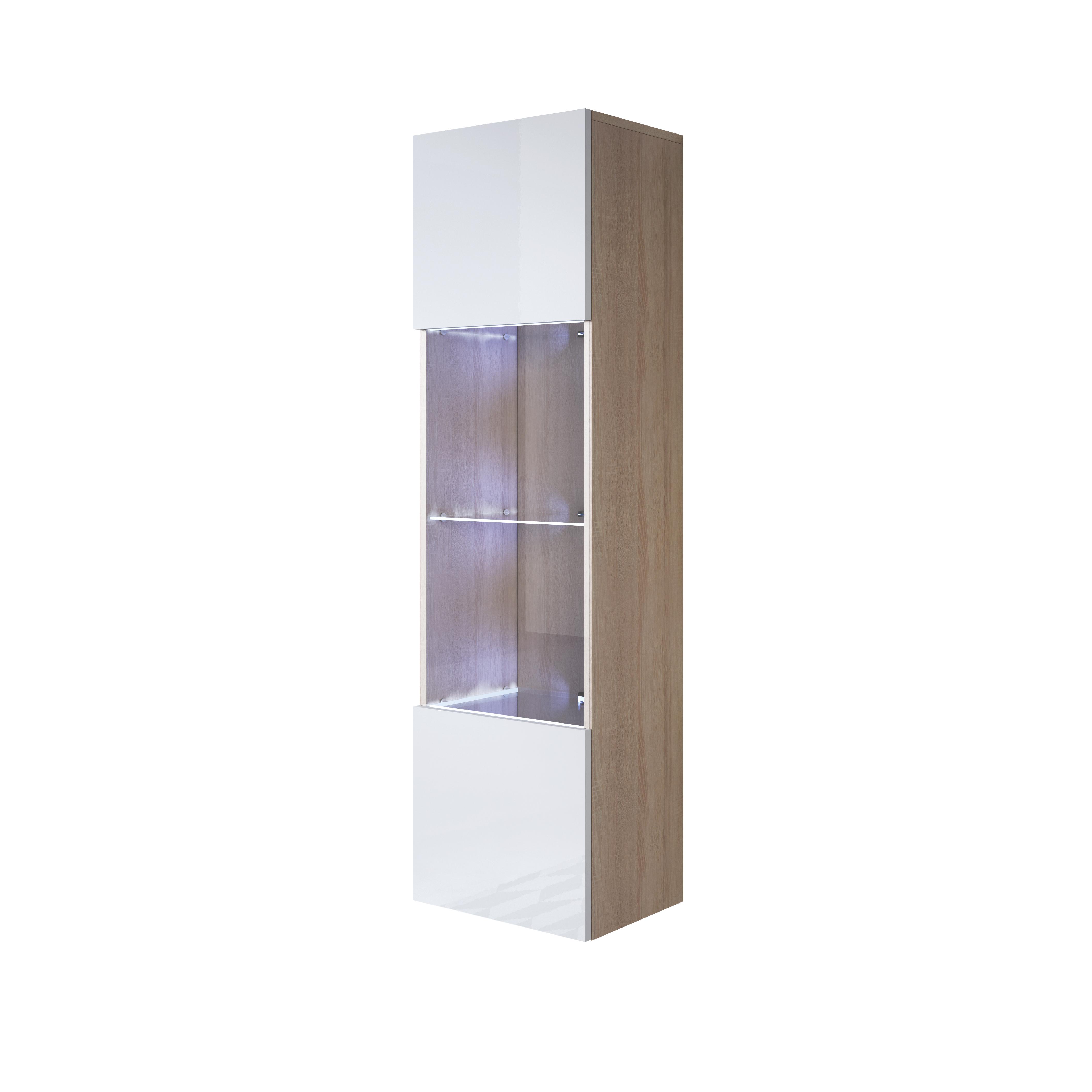 MB Muebles Bonitos - Vitrina Salón, Ancho 40cm, Colgante, Patas 2cm o 12cm, Más Colores, Modelo Luke V6
