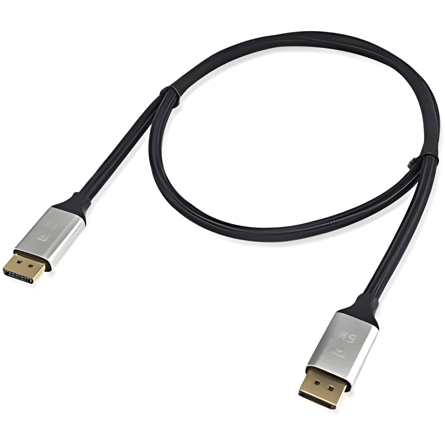 Cable displayport a displayport premium 1.4 8k/60hz 5m malla algodón trenzado y conector aluminio equip 119263