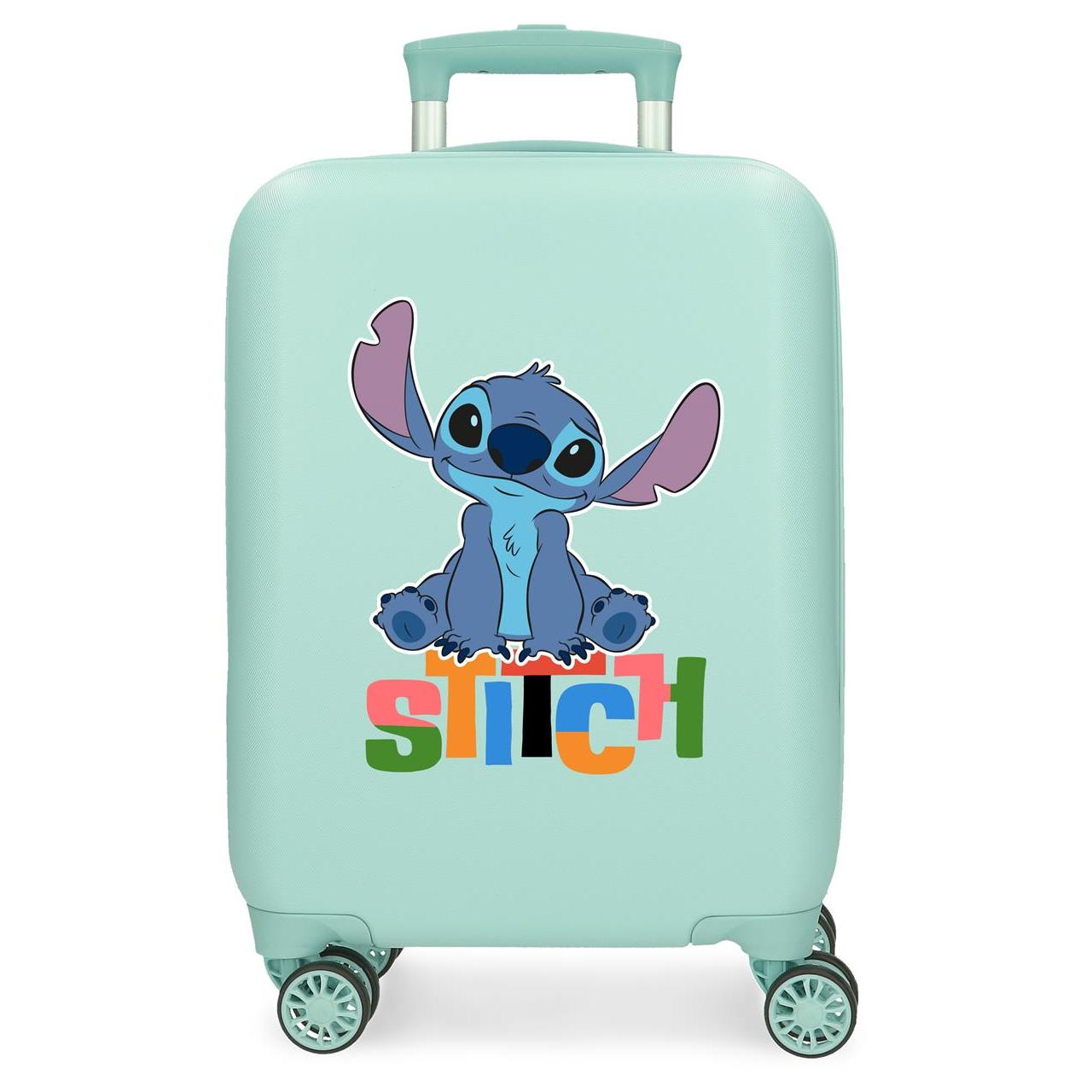 Disney Aloha Stitch Maleta de cabina rígida de 33 cm x 50 cm x 20 cm