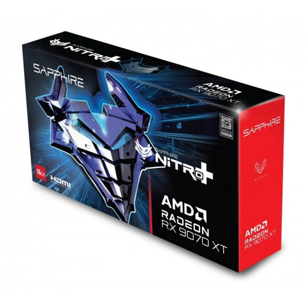 Tarjeta gráfica SAPPHIRE NITRO RX 9070 XT GAMING OC 16
