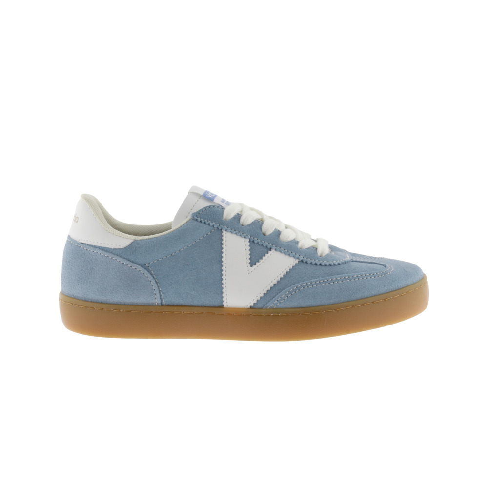 Victoria Berlín Ciclista Zapatillas de serraje con piezas en contraste y suela caramelo 1126212