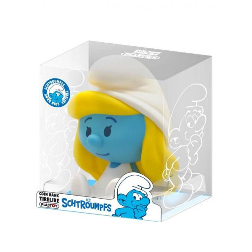 Plastoy Figuras Hucha Los Pitufos ,Pitufina 15cm