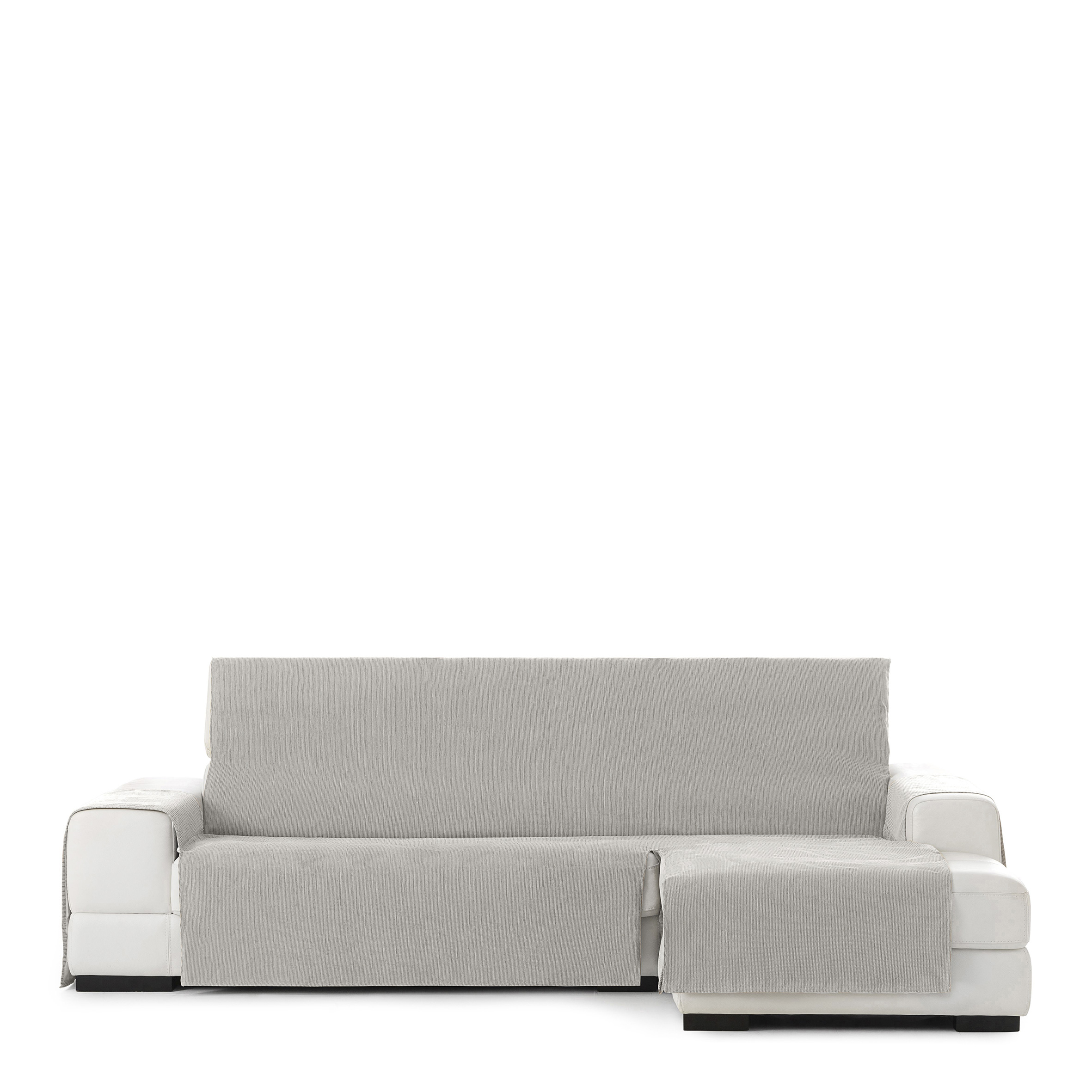 Funda de sofa chaisse longue m/3 mid derecha (Mirando de frente) c/56 extra, Tamaño extra derecha, 170x310x110cm, Fábricada en España