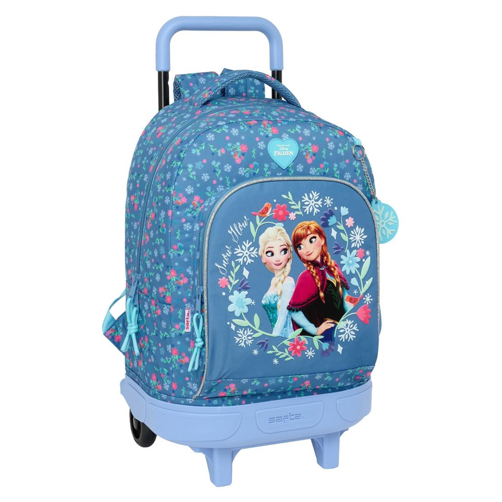 Mochila Gde. C/Ruedas Compact Extraible Frozen 33X45X22Cm (612673918)