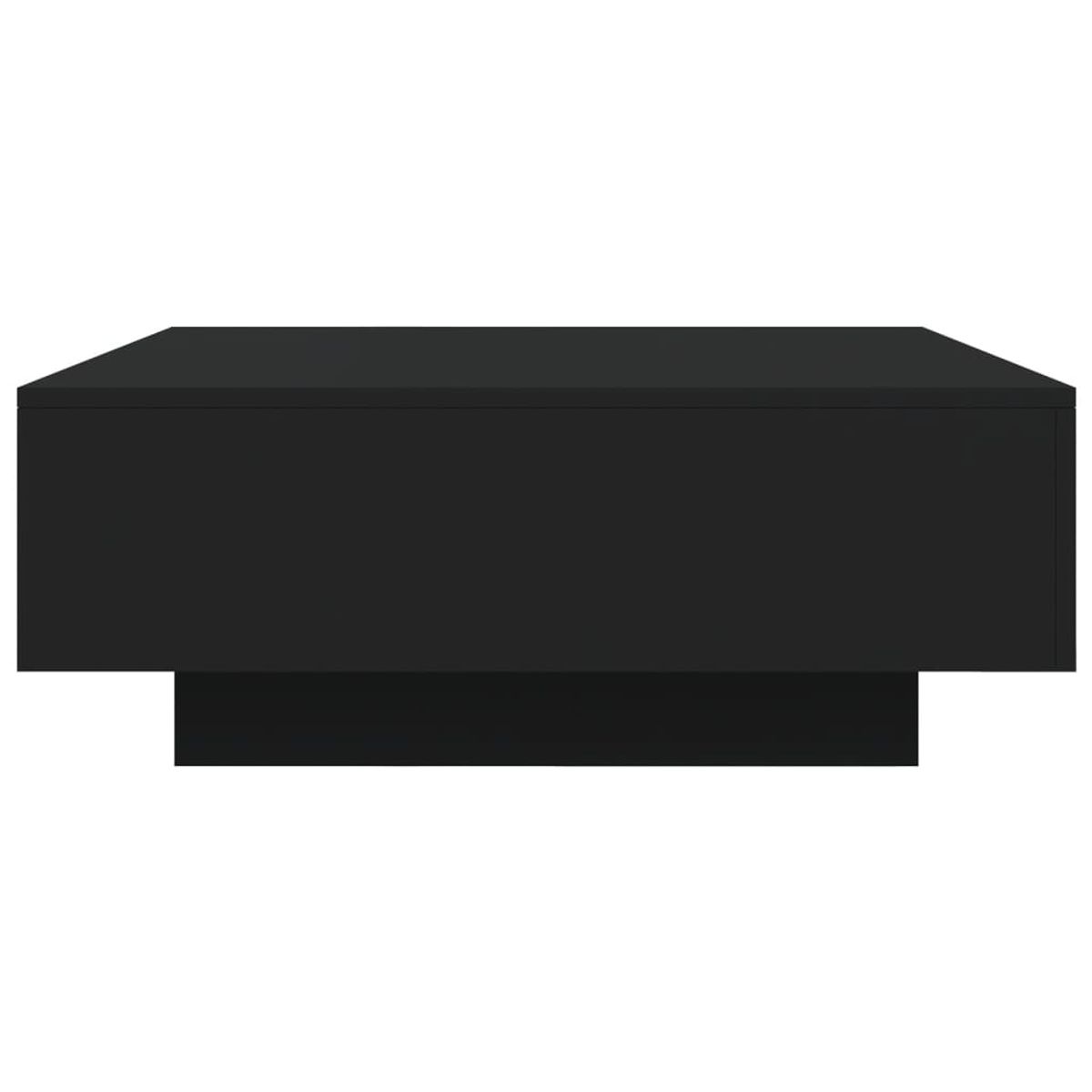 Mesa de centro Limm con luces LED 31x80x80 cm