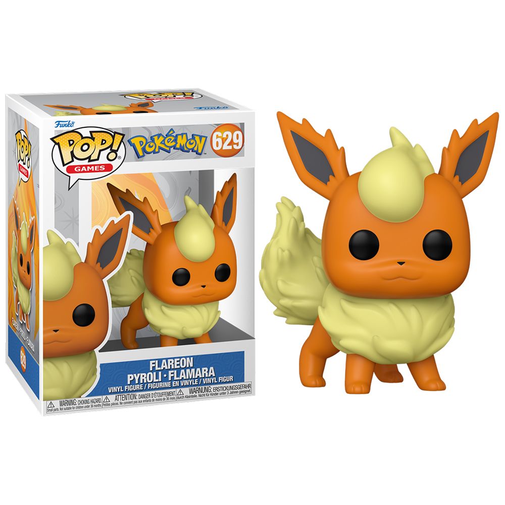 Funko Pop! Pokemon - Flareon, 65042, Nº629