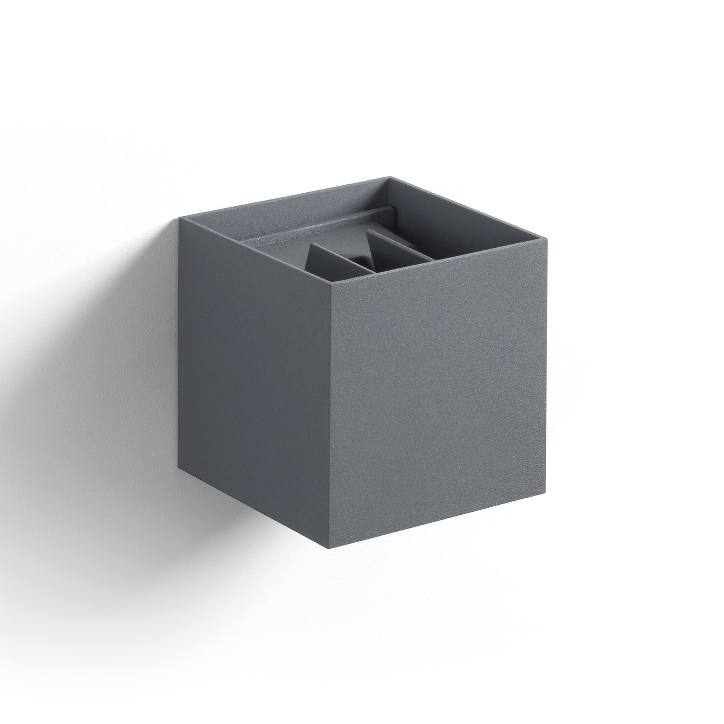 Novolux Lighting- Aplique de pared exterior- Beam, up-down, uso exterior, aluminio, led cob,2x3W, gris, exterior