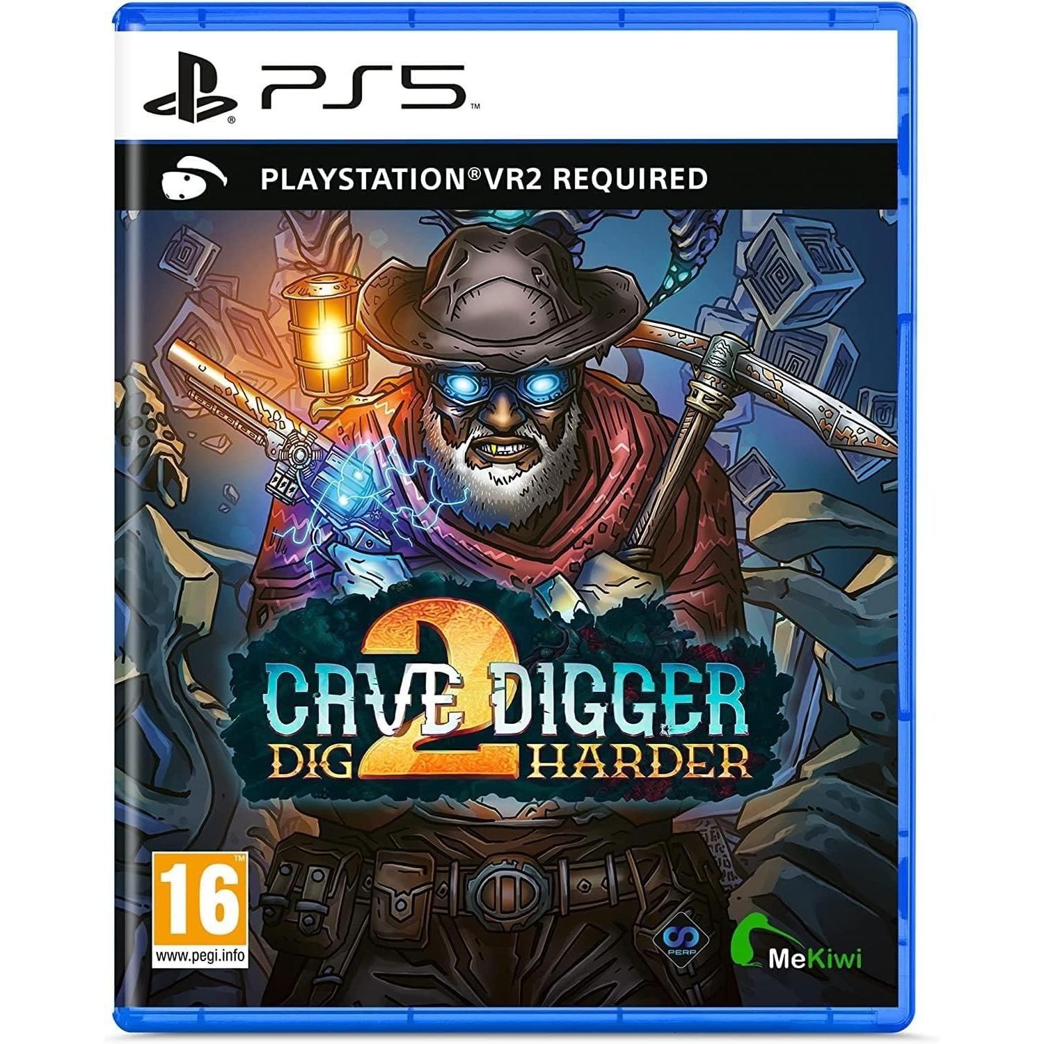 Cave Digger 2: Dig Harder (VR), Juego para Consola Sony PlayStation 5 PS5