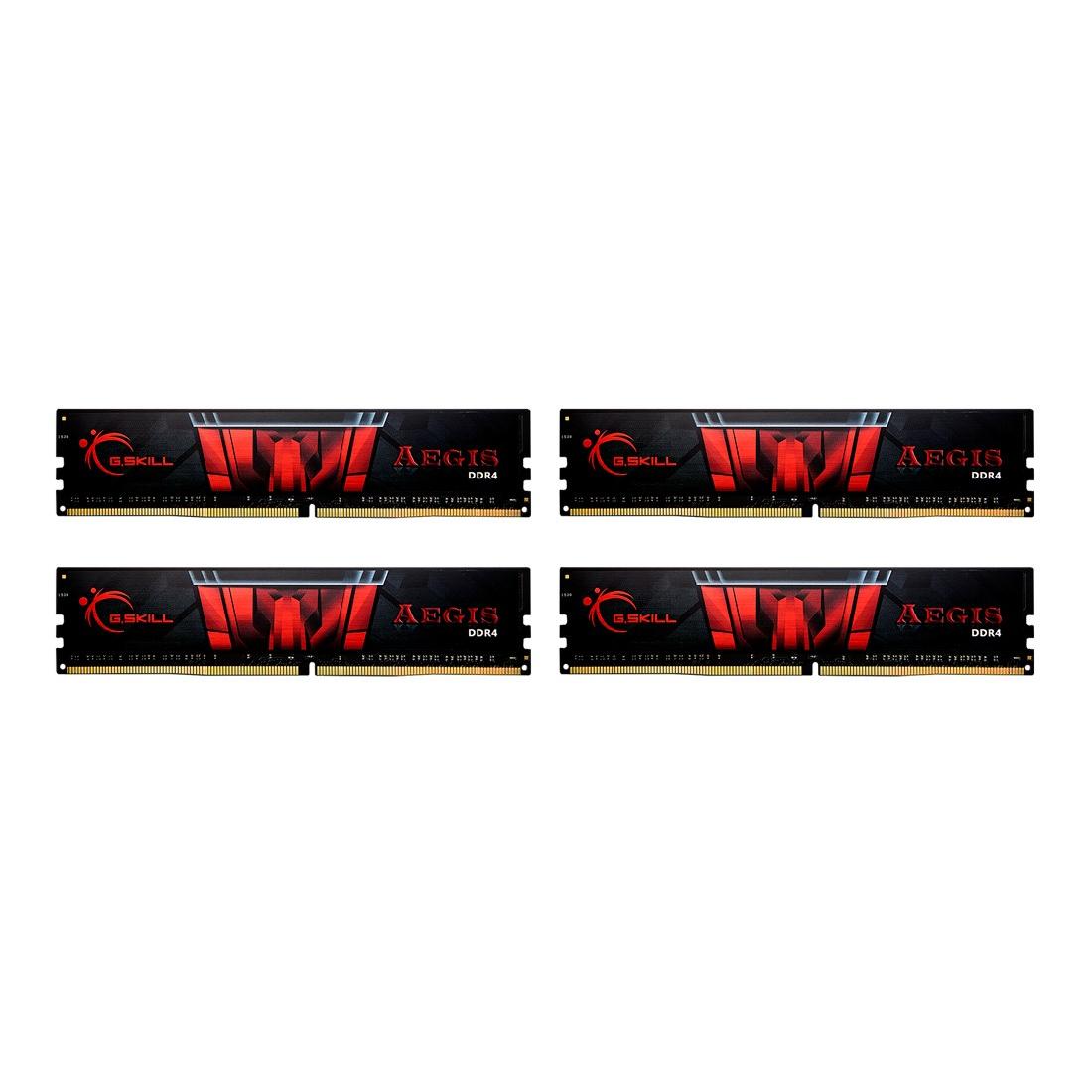G.Skill Aegis F4-3200C16Q-64GIS Memory Module 64 GB 4 x 16 GB DDR4 3200 MHz