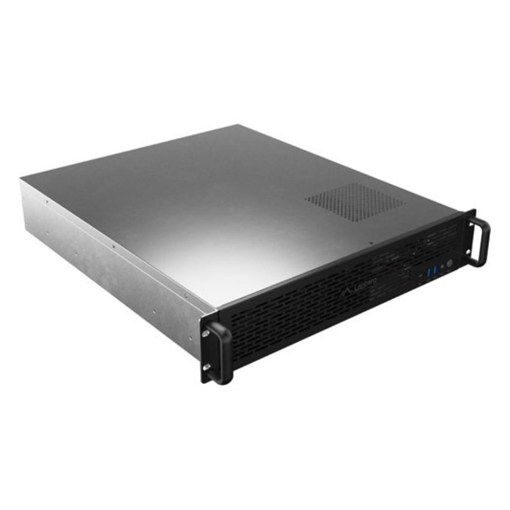 Chasis rack 2U Lanberg SC01-5202-12B 3 ventiladores 10 bahías USB 3.0 negro