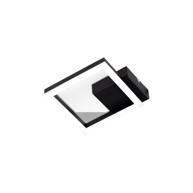 Lámpara de techo LED BARD moderna 11W Negro 3394-24-101 Fabas Luce