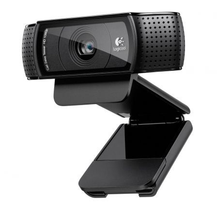 Logitech C920 Webcam HD Full HD 1080p con Micrófonos Estéreo Integrados