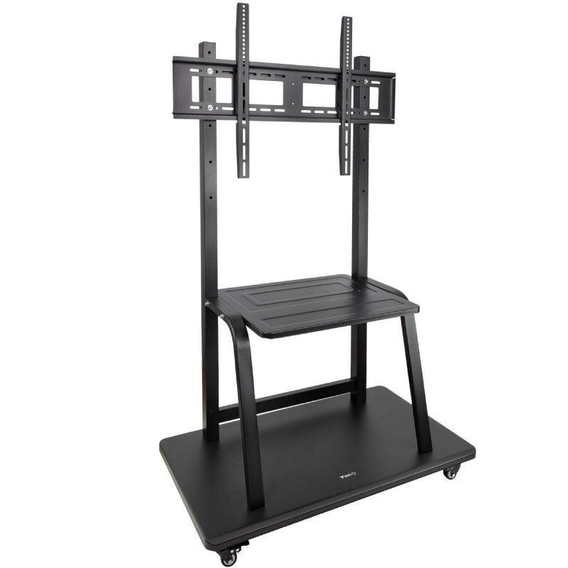 Tooq Soporte de Suelo con Ruedas para Pantalla 37"-100", carga máxima 150 kg