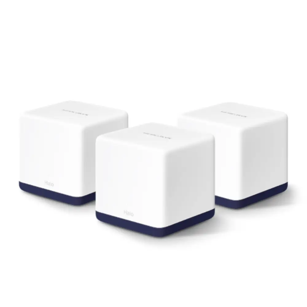 Mercusys Halo H50G (Pack 3) Sistema WiFi Mesh AC1900 Dual Band Gigabit