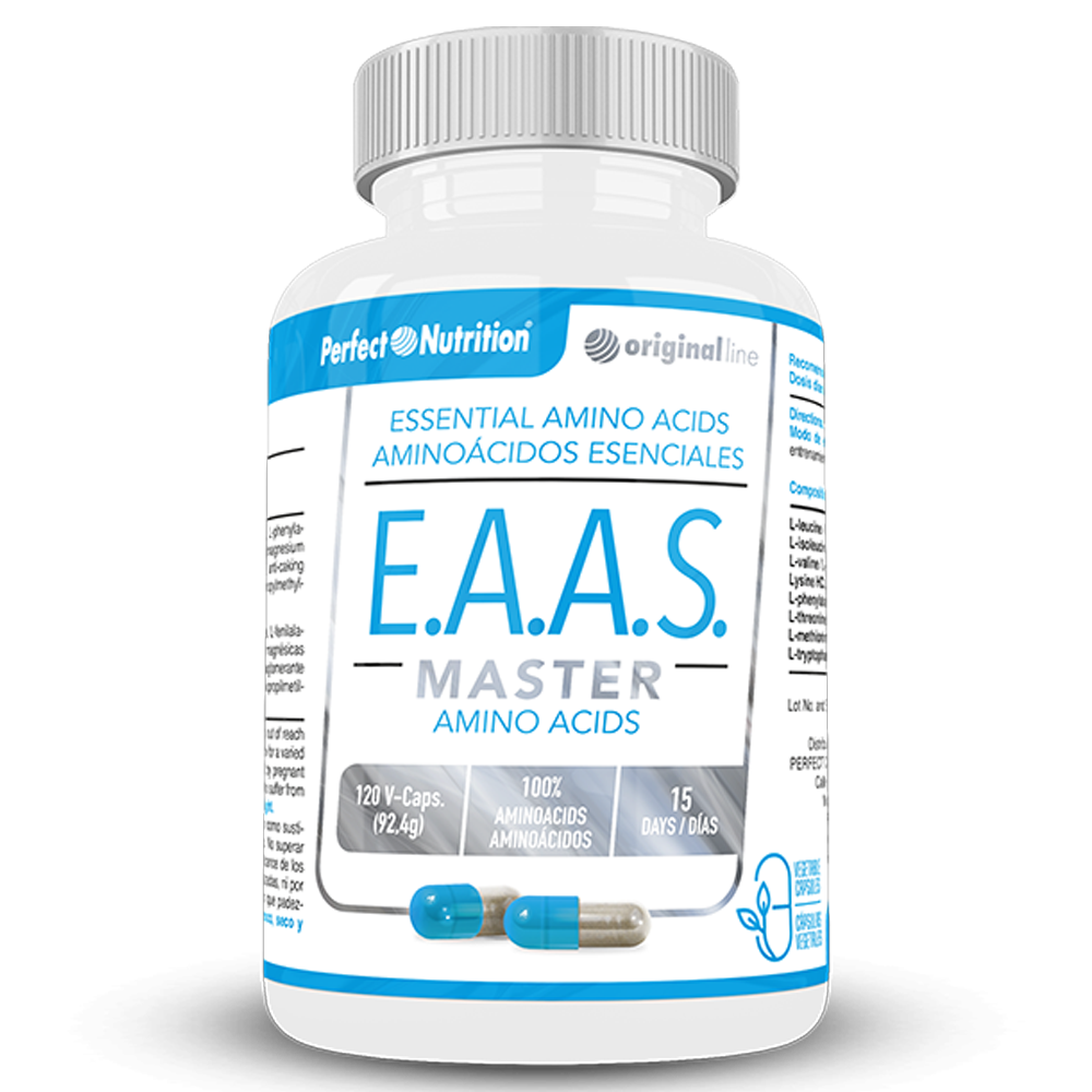 Perfect Nutrition - Aminoácidos esenciales MASTER - 120 Cápsulas vegetales