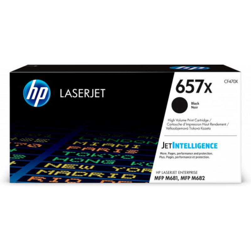 Hp Toner 657x Negro Alta Capacidad Laserjet M681 (cf470x)