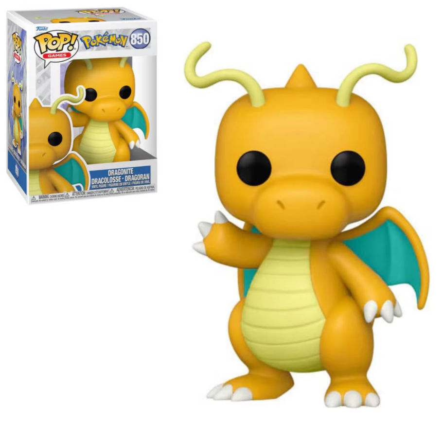 Funko Pop! Games: Pokemon - Dragonite - Figura de Vinilo Coleccionable - Idea de Regalo- Mercancia Oficial - Juguetes para Niños y Adultos - Video Games Fans - Muñeco para Coleccionistas - Mr Popye