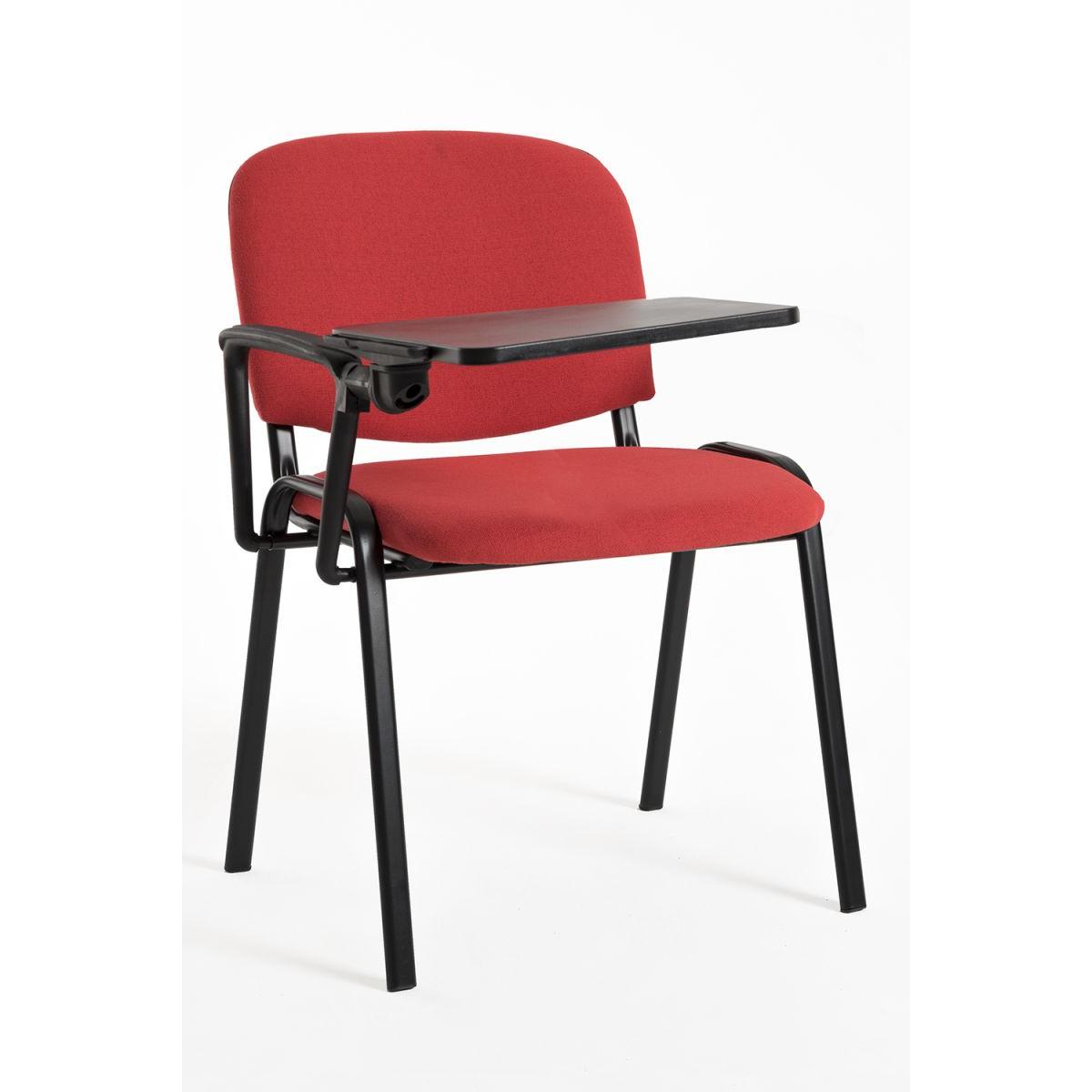 Regalos Miguel - Pack 4 Sillas de Oficina sin ruedas ni brazos Ofis con Pala - Máxima Ergonomía - Ideal para Escritorio y Gaming