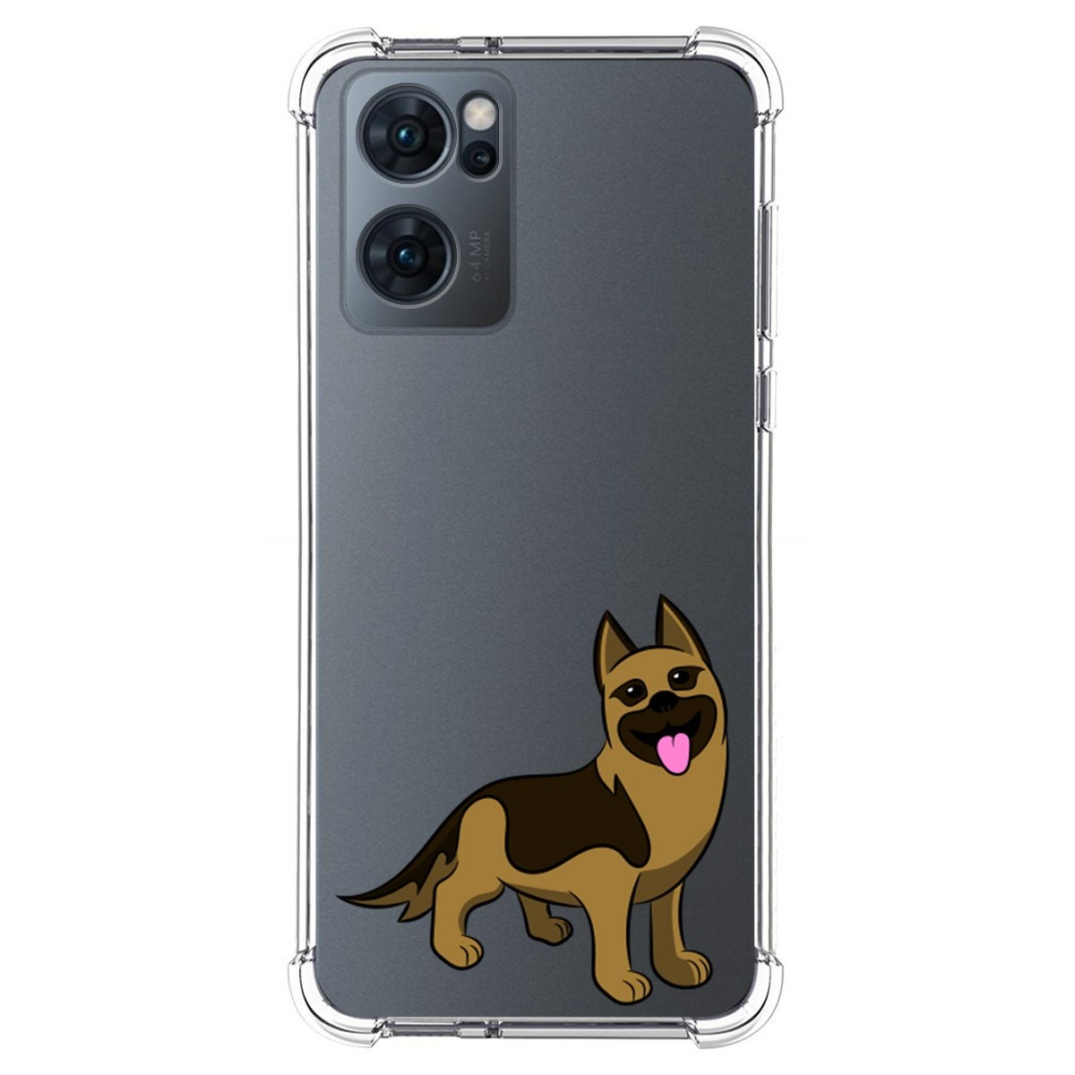 Funda Silicona Antigolpes para Oppo Reno 7 5G diseño Perros 03 Dibujos