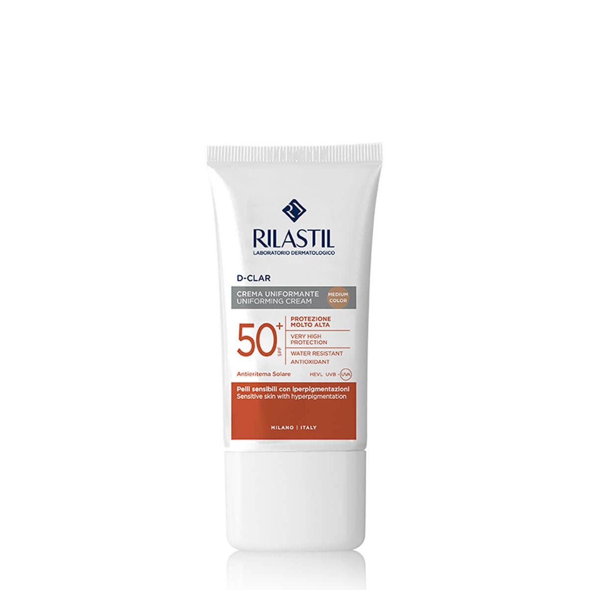 Rilastil sun system d-clar crema color medium spf50+ 40ml