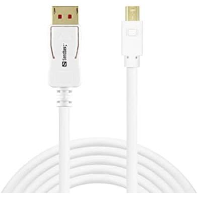 Cable Displayport Sandberg Dp-minidp 1.4 8K60Hz 2m para Alta Resolución