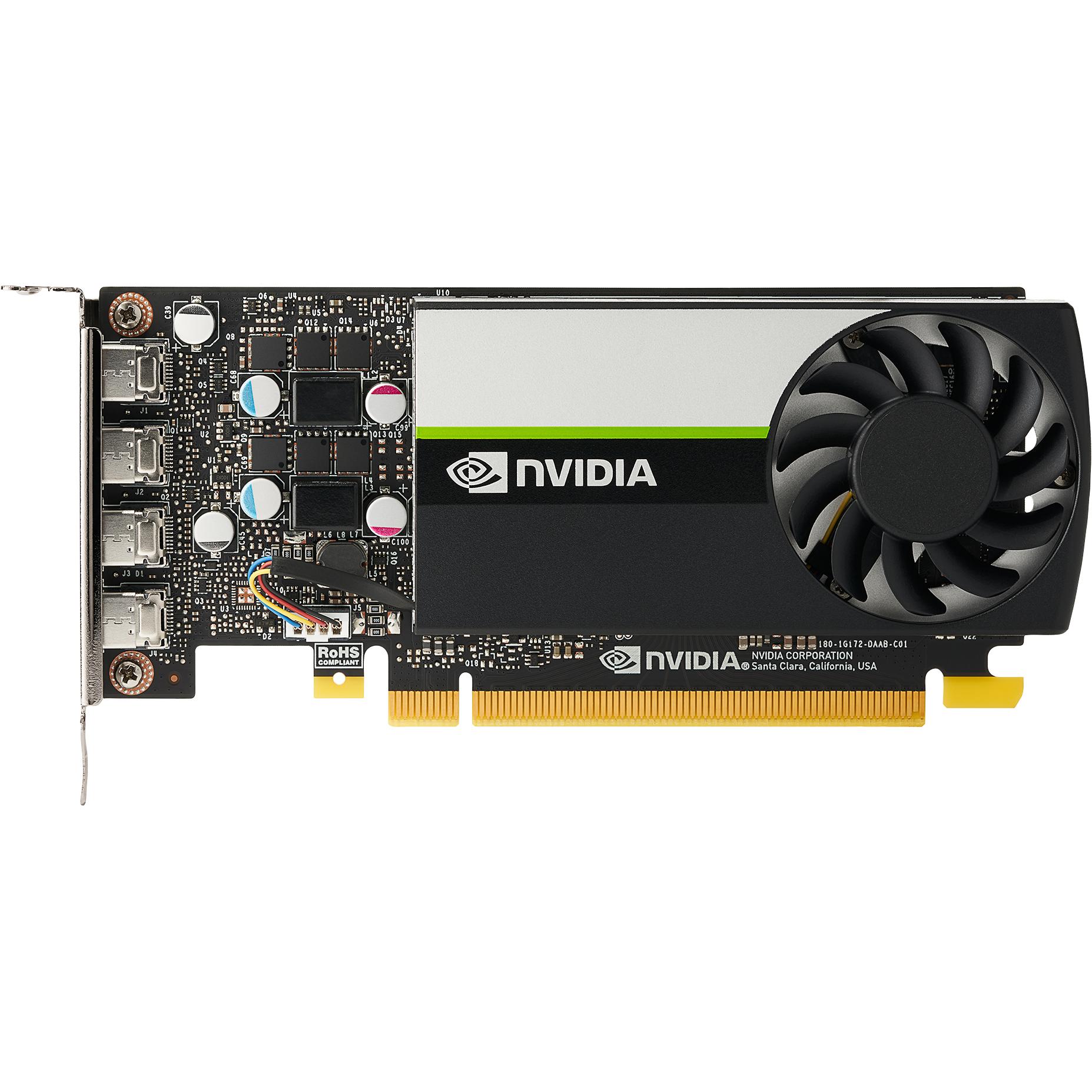 HP NVIDIA T1000 4GB - 4mDP - GFXw/2