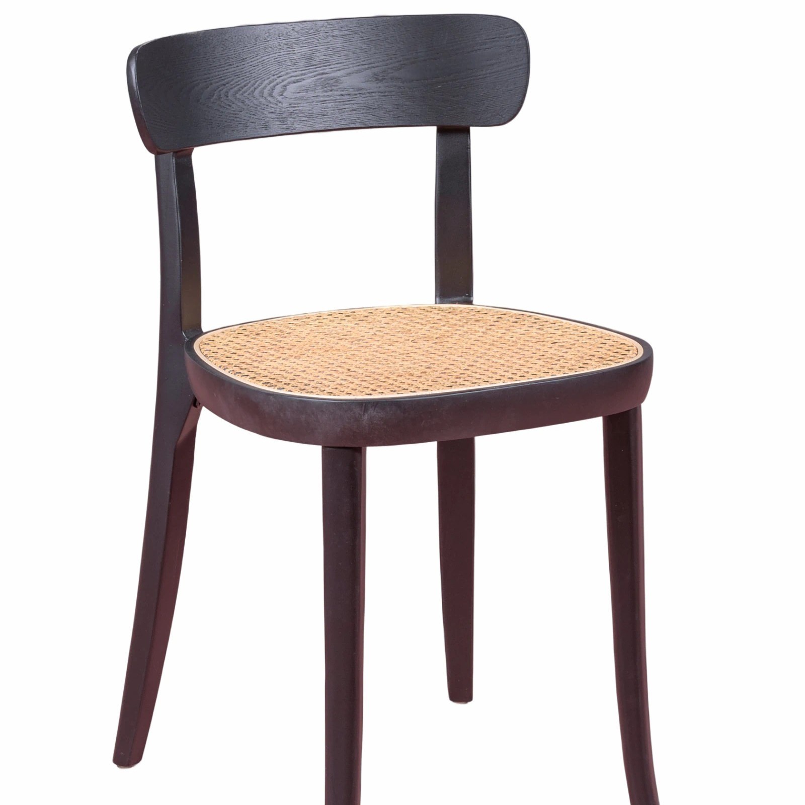 Nest Dream - Silla de diseño en madera de fresno y asiento de ratán natural - Tours