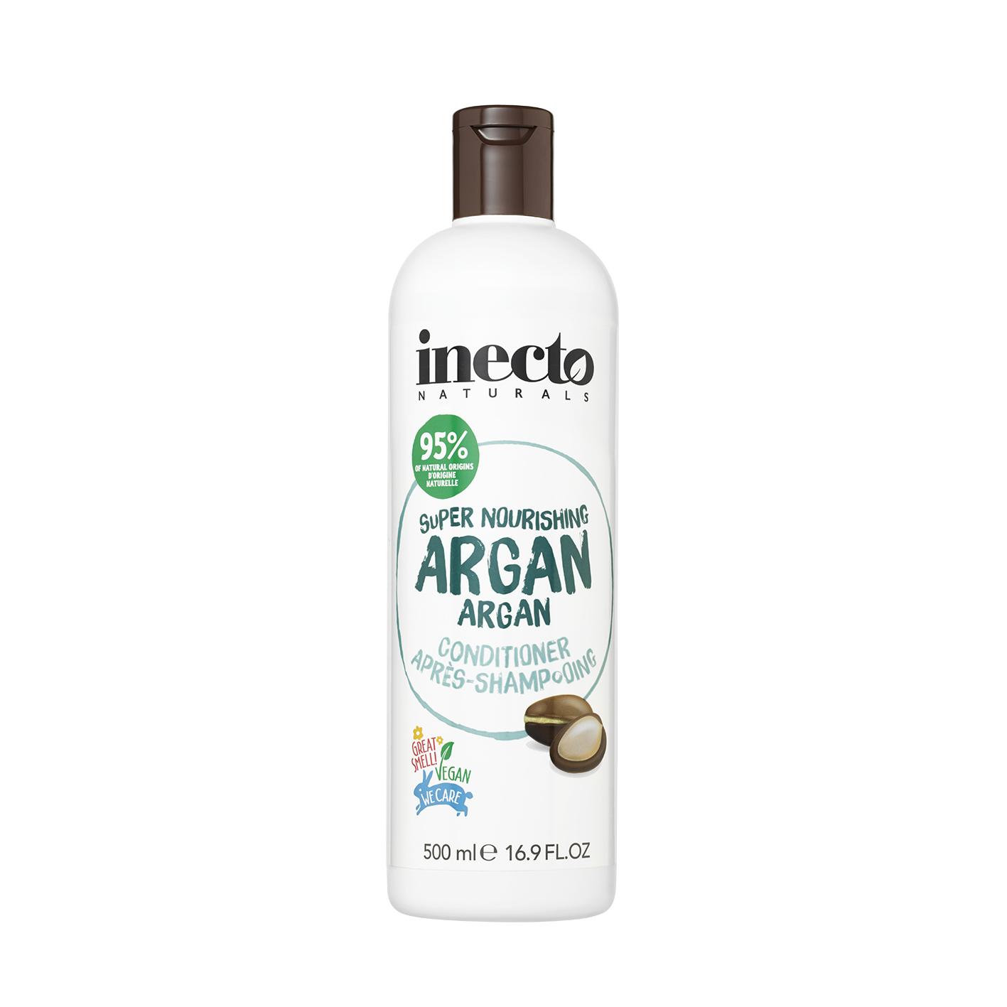 Acondicionador hidratante con aceite de argán 500 ml Inecto Naturals